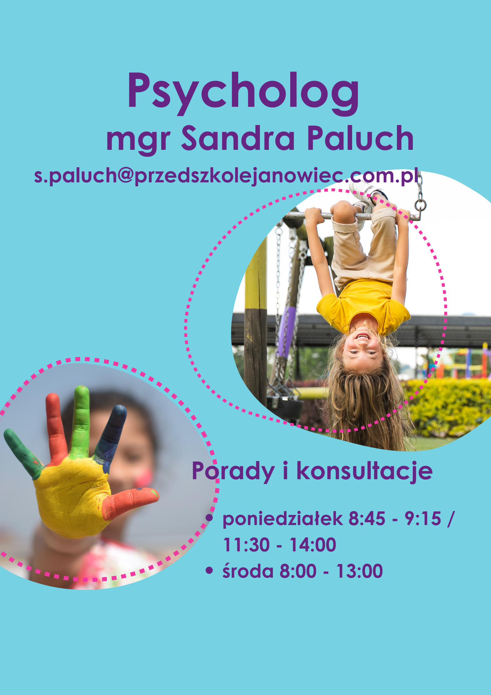 Psycholog Przedszkola Samorządowego w Janowcu Wielkopolskim