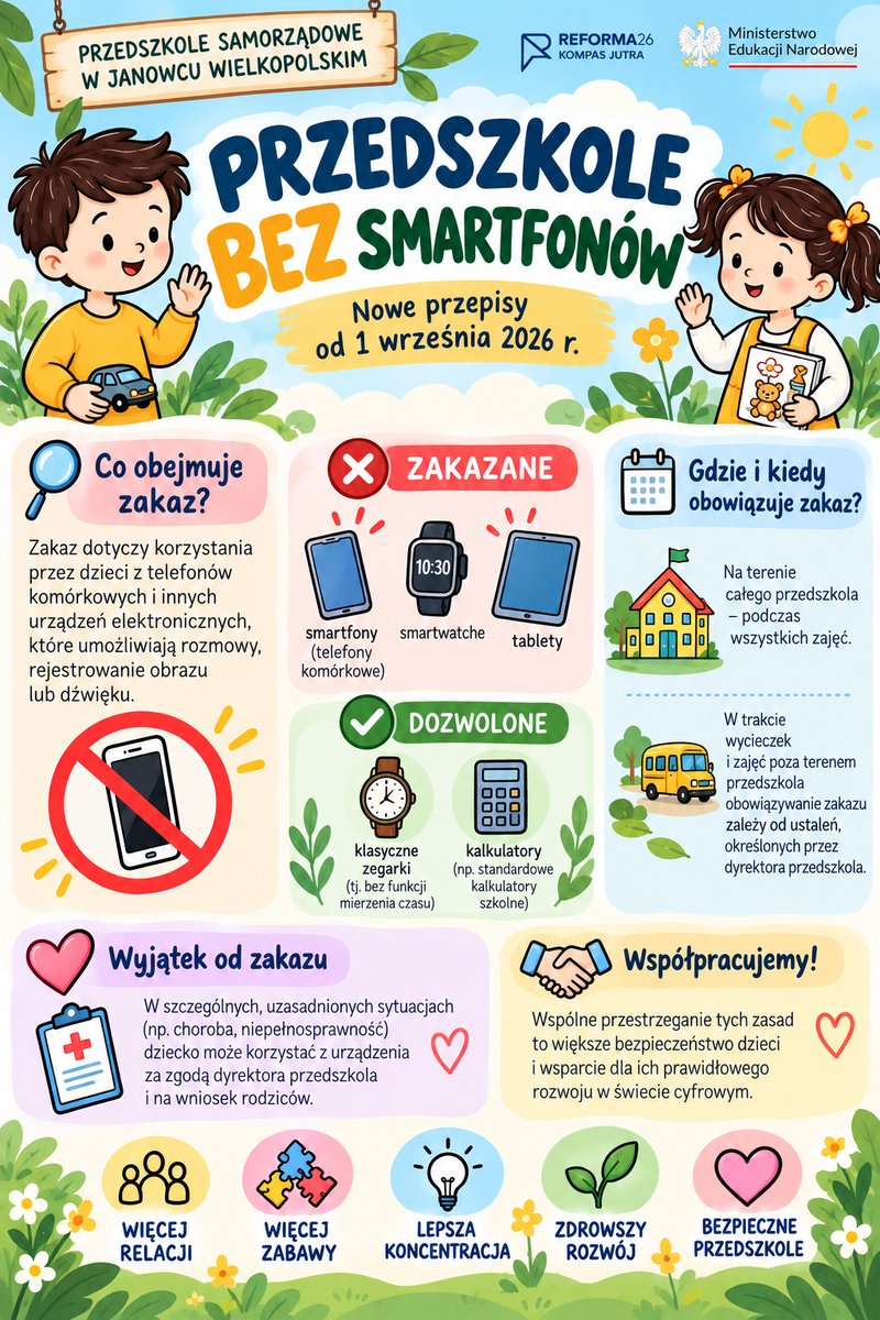 Przedszkolak bez smartfonu